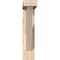 Ekena Millwork Traditional Block Smooth Bracket w/ Offset Brace, Douglas Fir, 3 1/2"W x 16"D x 16"H BKT0402X16X16TRA05SDF - alternate 4